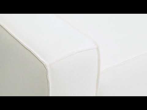 Video: Olafur Cream Linen Sofa
