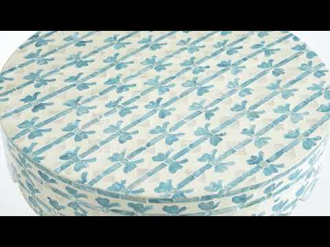 Video: TOV OC54792 Lady Blue Ribbon Capiz Shell Side Table from TOV Furniture