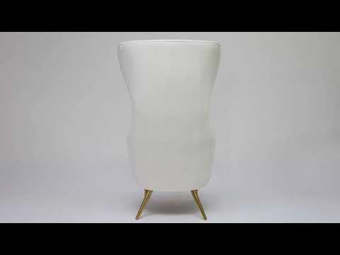 Video: Julia Velvet Wingback Chair by Inspire Me! Home Decor from TOV Furniture