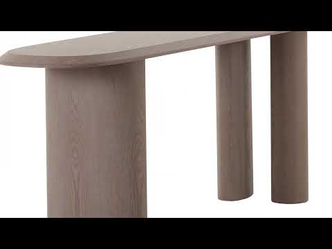 Video: Rhema Washed Ash Console Table