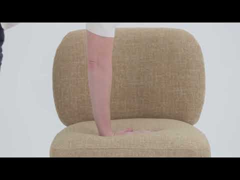 Video: Foxy Textured Performance Fabric Dining Chair by TOV Furniture