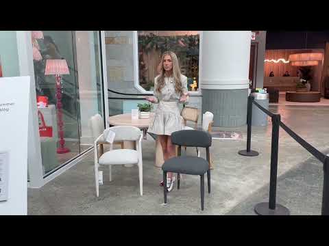 Video: Annika Textured Outdoor Dining Chair From TOV Furniture