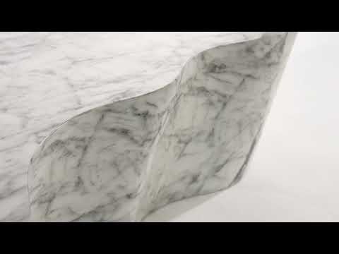 Video: Slab Concrete Indoor / Outdoor Coffee Table from TOV Furniture