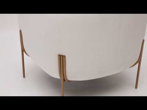 Video: Kandra Upholstered Accent Chair by Inspire Me! Home Decor from TOV Furniture