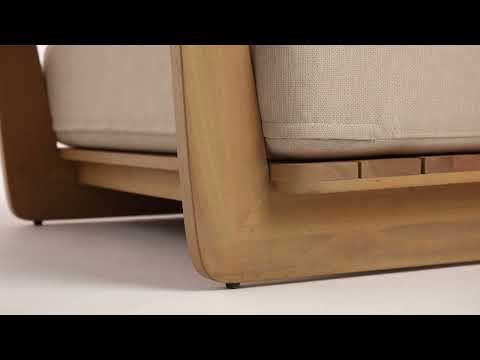 Video: Reavan Cream Outdoor Lounge Chair & Sofa from TOV Furniture