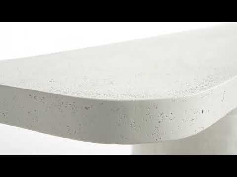 Video: Suraya 55" Indoor/Outdoor Concrete Console Table from TOV Furniture