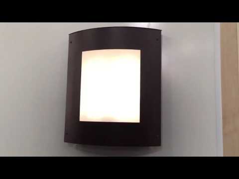 Besa video for moto 13 metalworks wall sconce