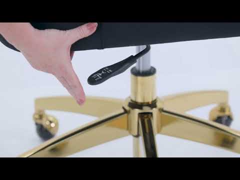 Video: Beatrix Performance Velvet Office Swivel Chair by TOV Furniture
