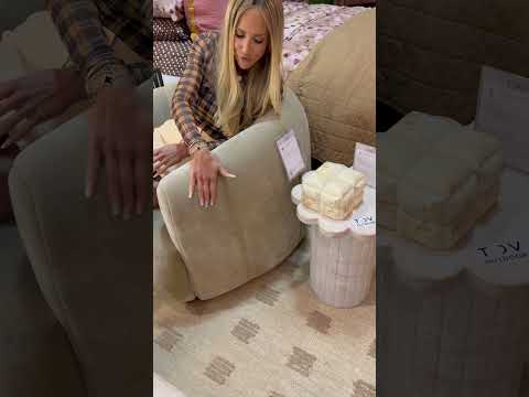 Video: Jasmine Performance Velvet Swivel Accent Chair