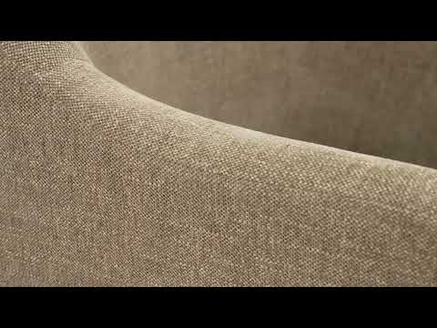 Video: Helena Tall Textured Weave Performance Fabric Dining Chair