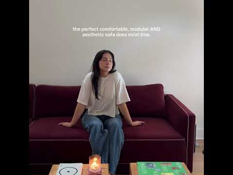 Video: Willow Performance Velvet Modular Sectional
