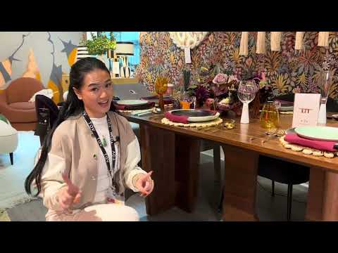 Video: SATRA WALNUT RECTANGULAR DINING TABLE