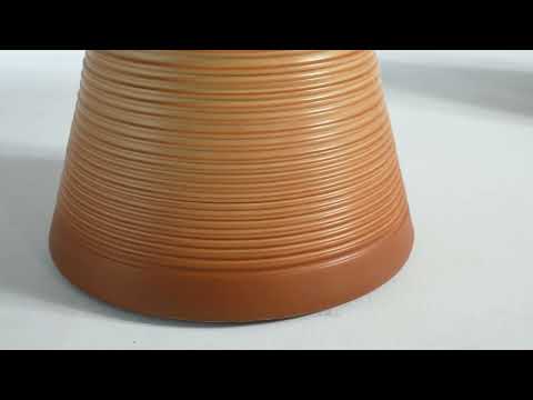 Video: Fassa Terracotta Indoor / Outdoor 87" Oval Dining Table