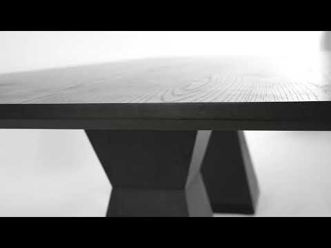 Video: Nolan Wood 98" Rectangular Dining Table from TOV Furniture