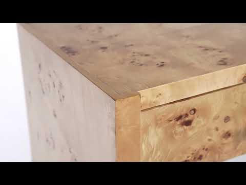 Video: Brandyss Burl Console Table