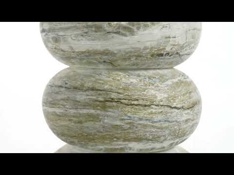 Video: Hyre 59" Faux Stone Indoor/Outdoor Concrete Console Table