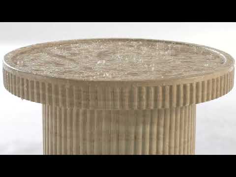 Video: Darcy Concrete Indoor / Outdoor Side Table