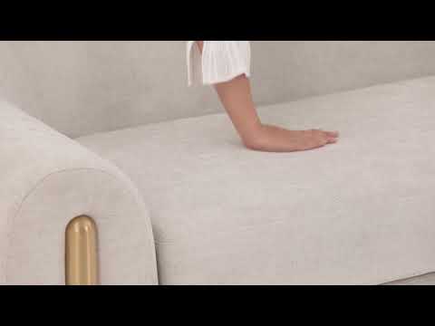 Video: Lina 93" Performance Fabric Sofa by TOV Funiture