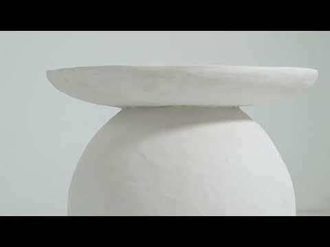 Video: Aloe White Indoor / Outdoor Concrete Side Table from TOV Furniture