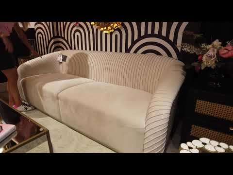 Video: Yara Pleated Sofa by TOV and Inspire Me Home Decor