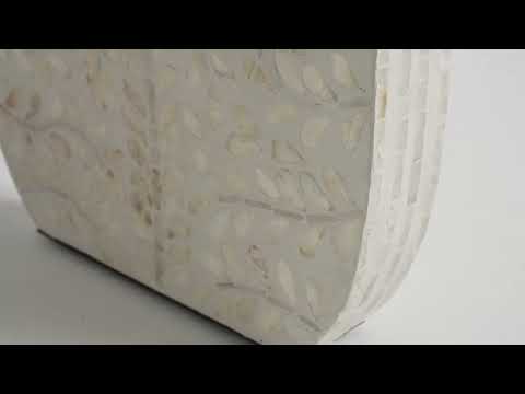 Video: Cyprus Cream Capiz Shell Console Table from TOV Furniture