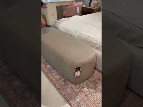Video: Graceland Faux Mohair Bench from TOV Furniture