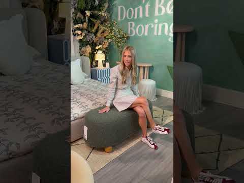 Video: Jaine Large Ottoman from TOV Furniture