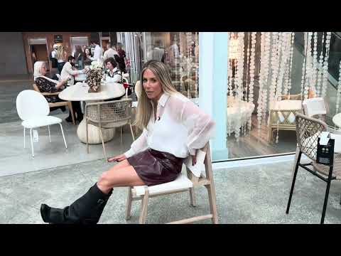 Video: Cassie Cream Outdoor Dining Chair - Set of 2