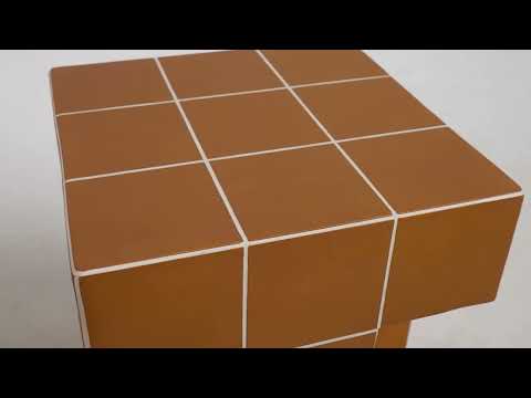Video: Alma Tile Concrete Indoor/Outdoor Side Table from TOV Furniture