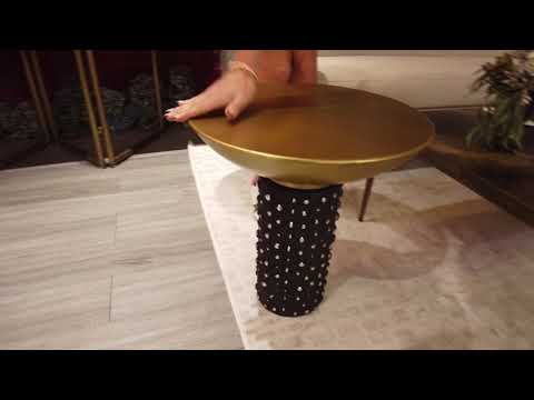 Video: Blaze Side Table by TOV