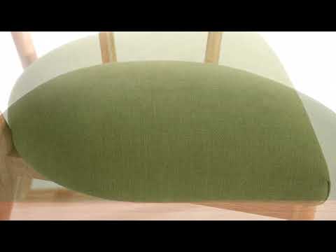 Video: Bobbie Recycled Fabric Dining Chair
