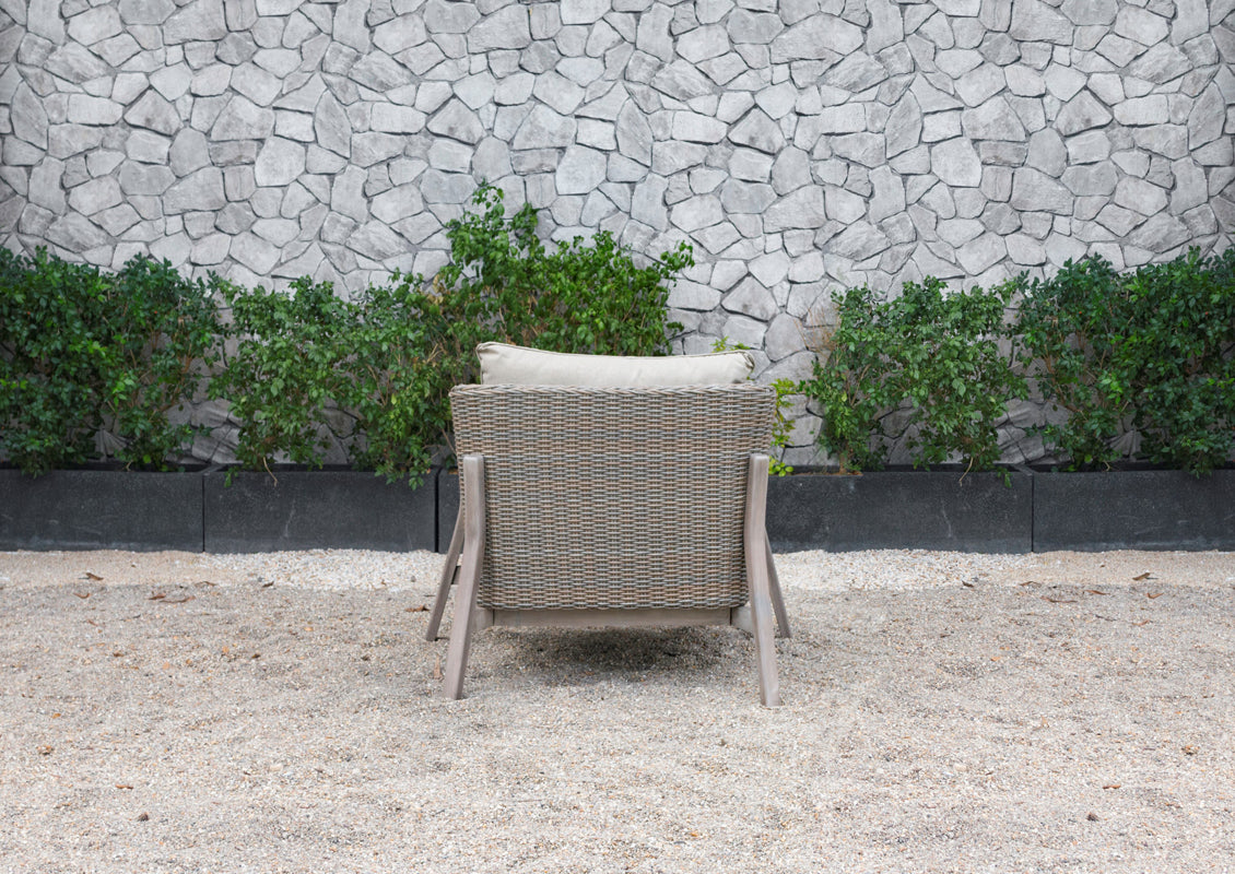 Renava Carillo Outdoor Beige Wicker Sofa Set