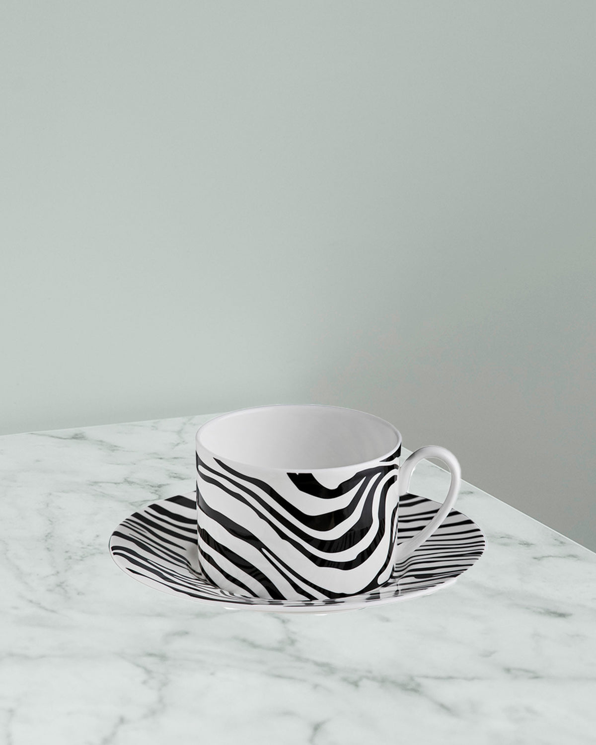 Roberto Cavalli Home Zebrage tea cups & saucers – photo 3