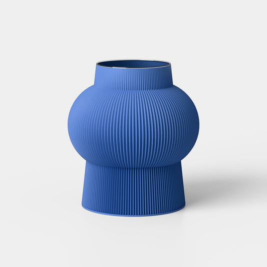 recozy Rocket 2 Vase in Royal Blue – 3D-printed vase, photo 1