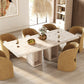 Nova Domus Roma Modern Travertine Rectangular Dining Table