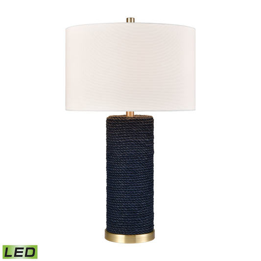 Sherman 27" Table Lamp Navy LED by Elk