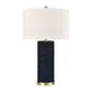 Sherman 27" Table Lamp Navy by Elk