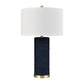 Sherman 27" Table Lamp Navy by Elk