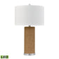 Sherman 27" Table Lamp Natural LED by Elk