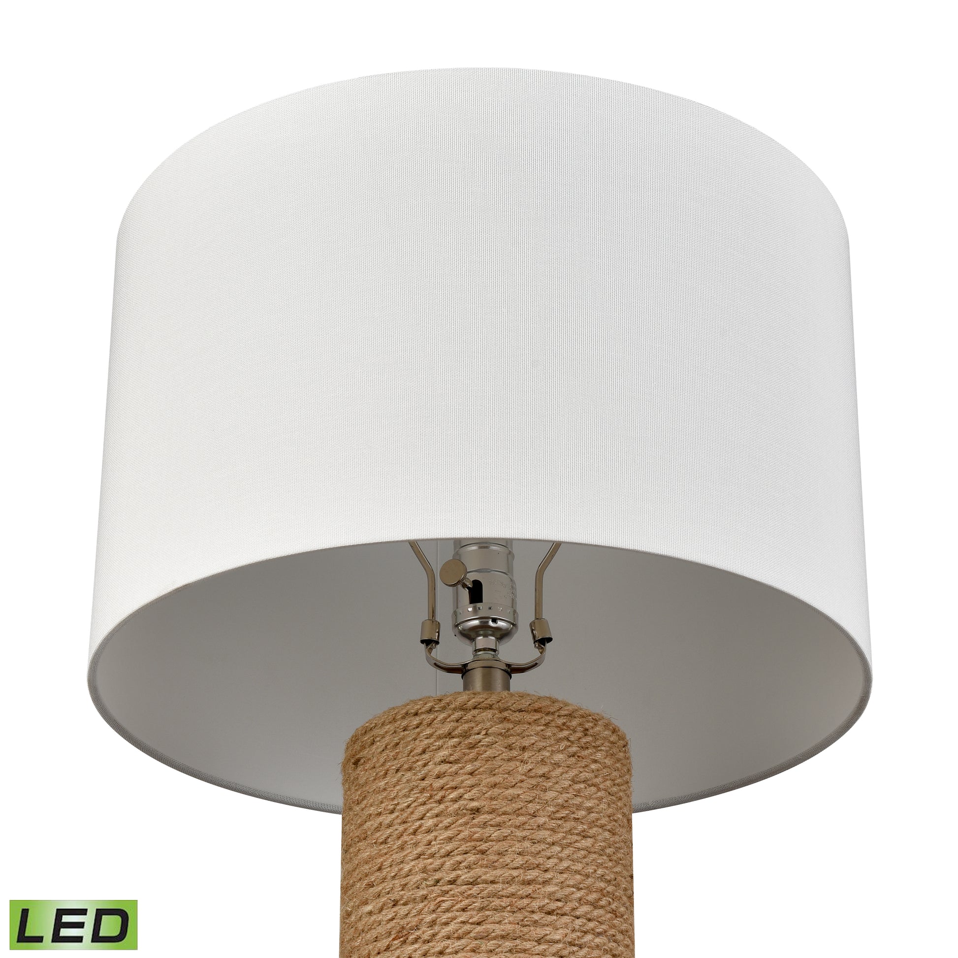 Sherman 27" Table Lamp Natural LED by Elk