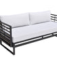 Renava Wharf Outdoor Grey and Black Sofa Set