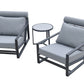 Renava Boardwalk Outdoor Grey Lounge Chair Set