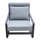 Renava Boardwalk Outdoor Grey Lounge Chair Set
