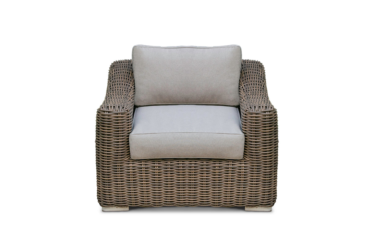 Renava Sapelo Outdoor Beige Wicker Sofa Set