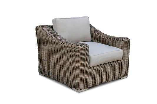 Renava Sapelo Outdoor Beige Wicker Chair