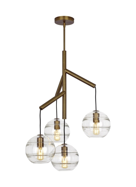 Sedona Glass Orb Chandelier by Visual & Comfort & Co