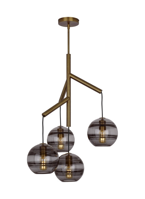 Sedona Glass Orb Chandelier by Visual & Comfort & Co