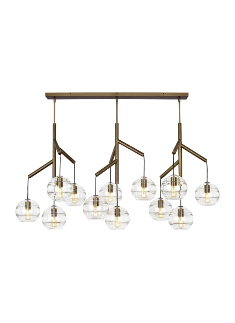 Sedona Triple Chandelier by Visual & Comfort & Co