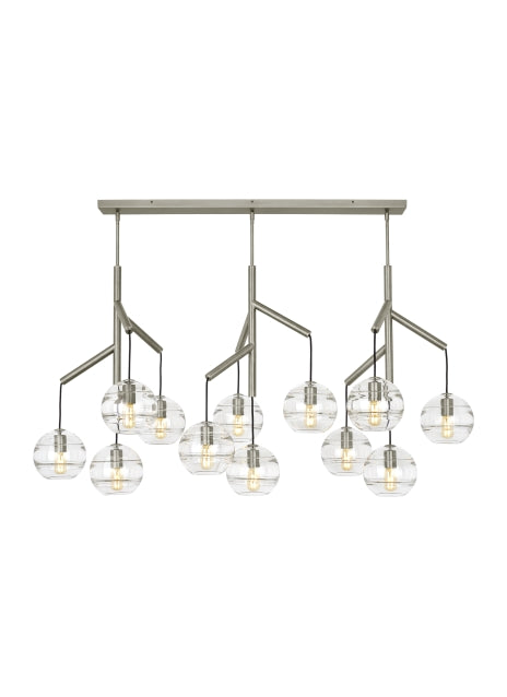 Sedona Triple Chandelier by Visual & Comfort & Co