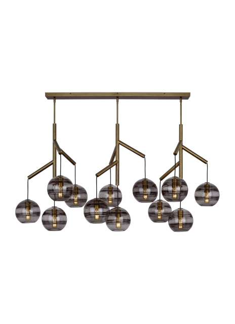 Sedona Triple Chandelier by Visual & Comfort & Co